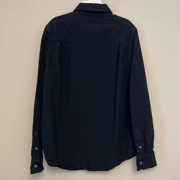 Children’s Place Black Button-Up Dress Shirt size 7-8y - Picture 2 of 3